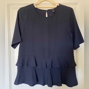 Ann Taylor Peplum Blouse